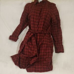Amazon Essentials Plaid Long Sleeve Dress